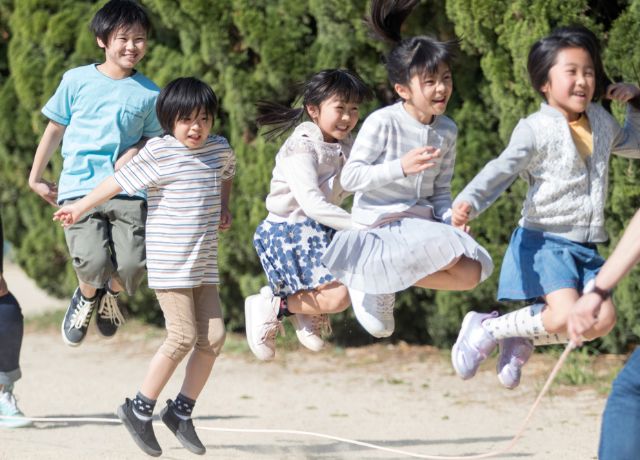 子供たちの笑顔